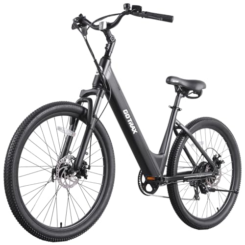 26" Electric Bike, Peak 500W, 7-Speed U159