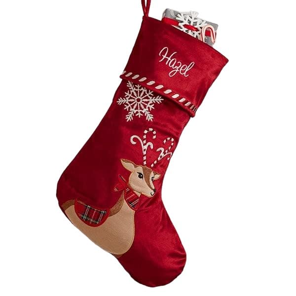 Candy Cane Character Christmas Stocking, 18" Long H666899