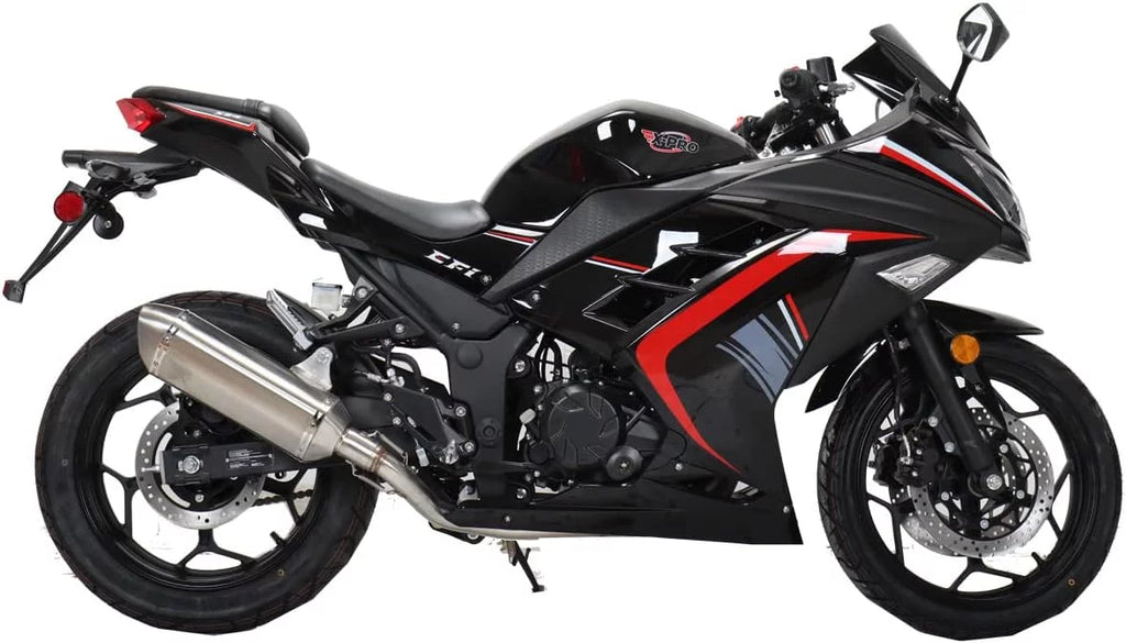 250cc Motorcycle, 6 Manual Transmission Electric Start 17" Wheels B927