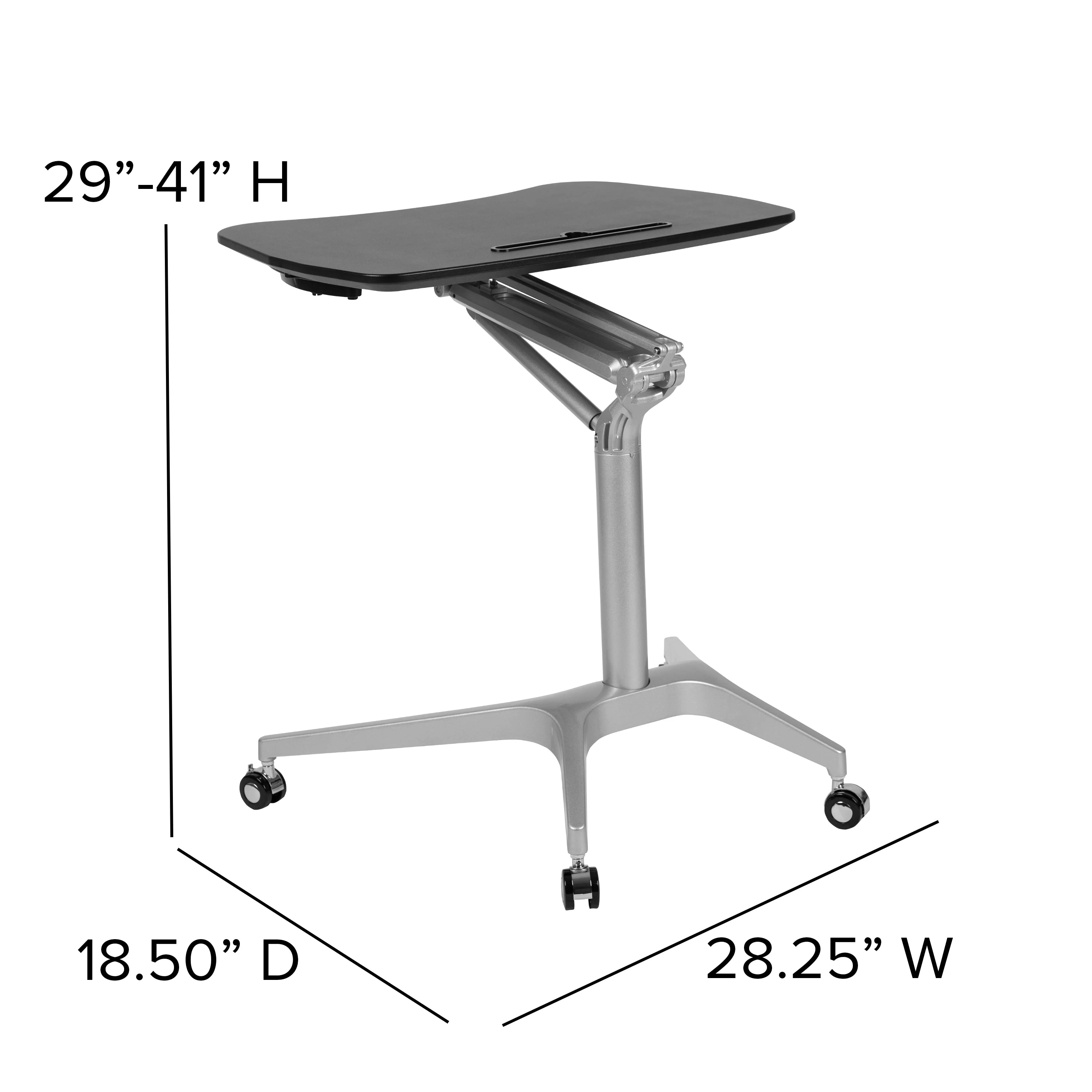 Black Ergonomic Standing Desk C196