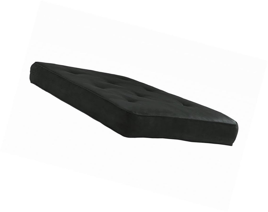 8-Inch Independently Encased Coil Futon Mattress Full Size Black M364044