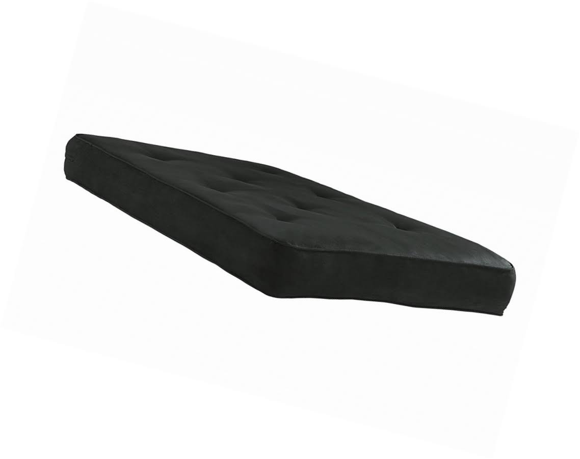 8-Inch Independently Encased Coil Futon Mattress Full Size Black M364044
