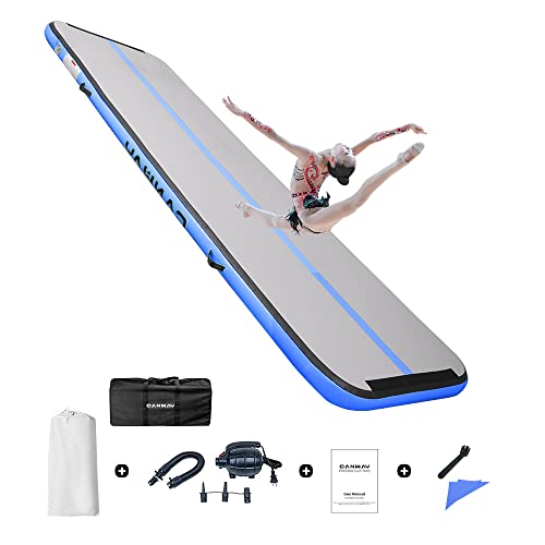10ft/13ft/16ft/20ft Inflatable Gymnastics Mat with Electric Air Pump A170573