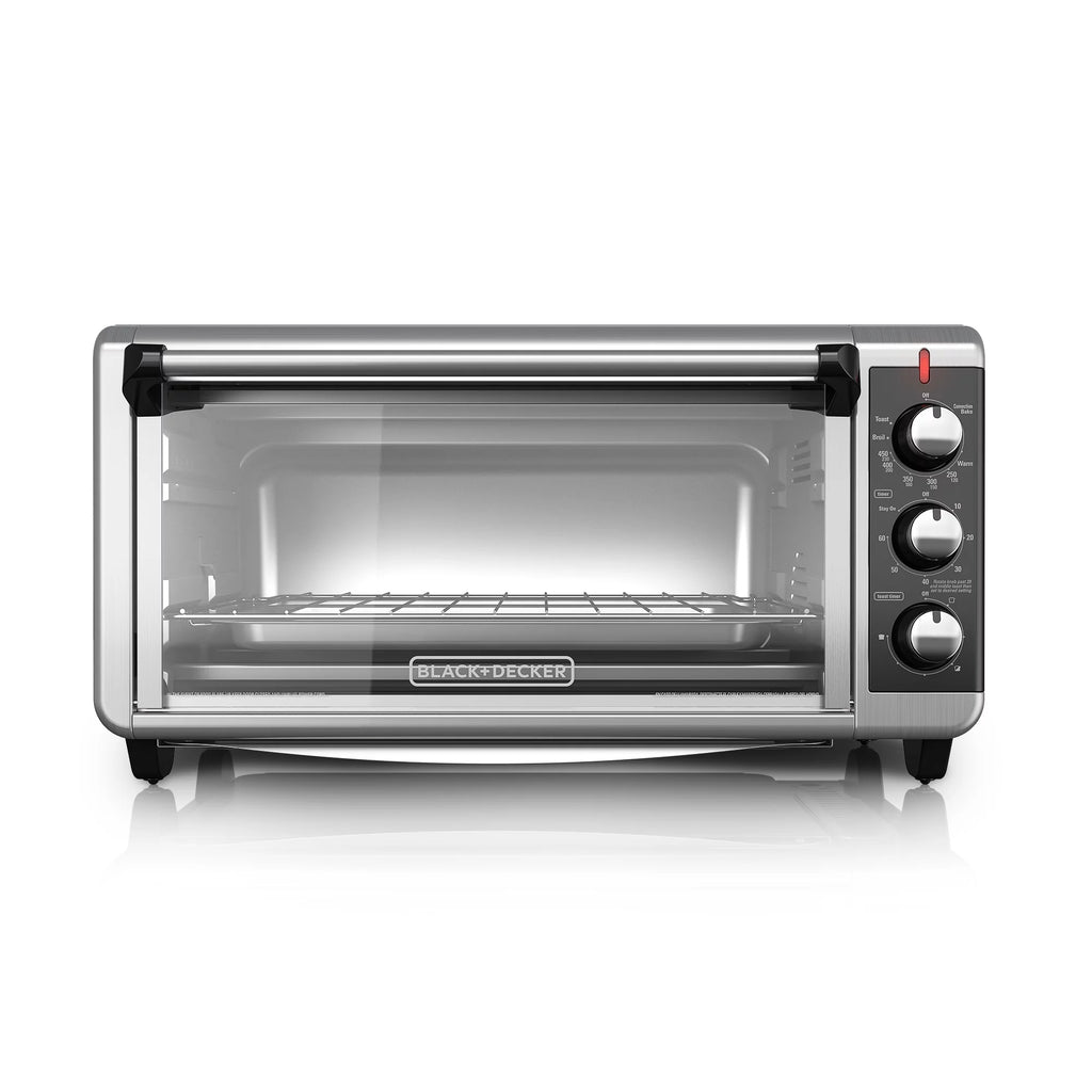 8 Slice Stainless Steel Countertop Toaster Oven Q631638
