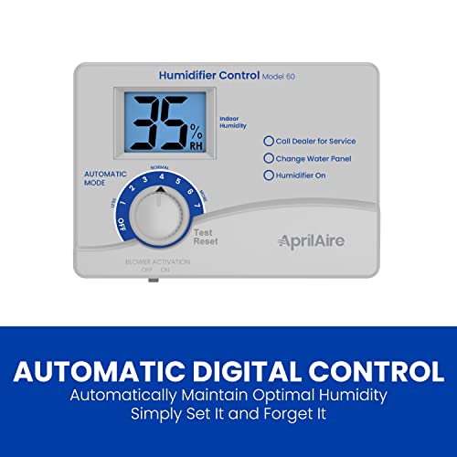 17-gal. Whole-House Bypass Evaporative Humidifier with Automatic Digital Control O19590