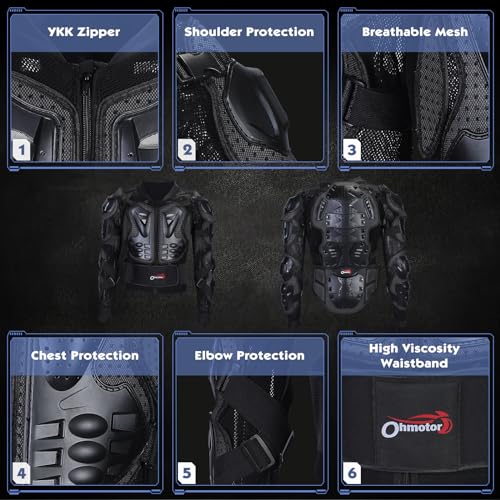 Motorcycle Body Protective Jacket Armor E82104