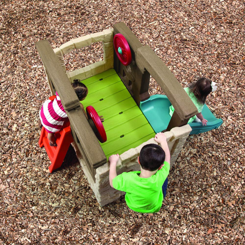Woodland Climber Outdoor Activity Center with Slide A41619