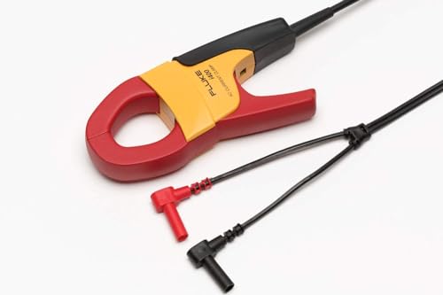 Industrial Digital Multimeter with Current Clamp Kit, AC Current Measurements Up To 400 A, Includes Temp Probe, Test Leads And Alligator Clips K58342