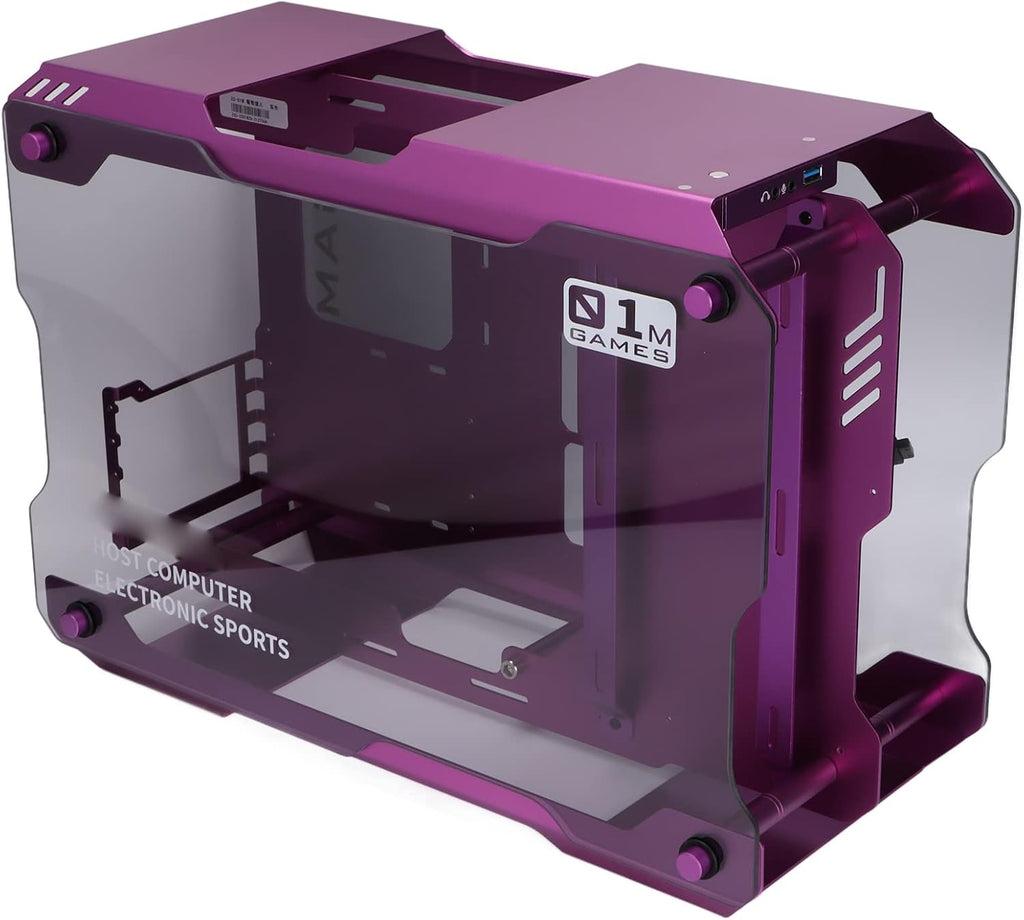 Mid-Tower ATX PC Gaming Case with Tempered Glass Panels R42411