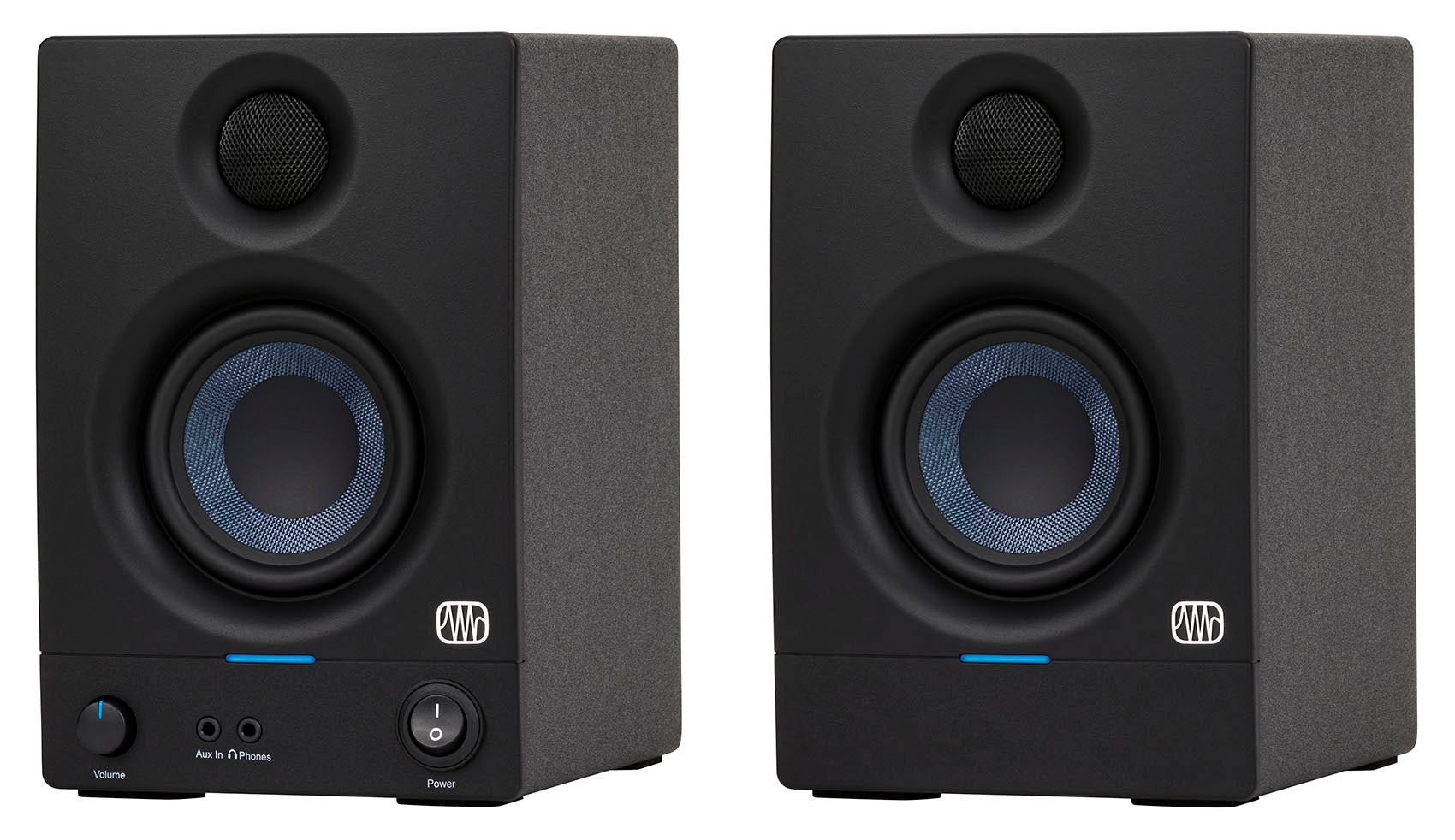 3.5" Studio Monitors Speakers with Recording Microphone K1725