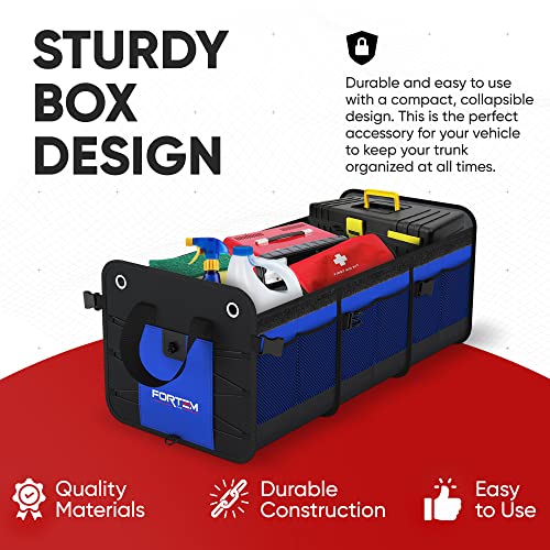 Black Collapsible SUV Trunk Organizer 50L P55904