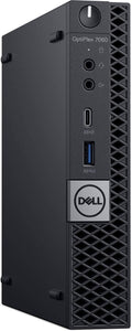 Dell Optiplex 7060 Micro Factor Desktop Computer Intel Core i5-8600T 16GB DDR4 256 GB SSD Windows 10 Pro G636