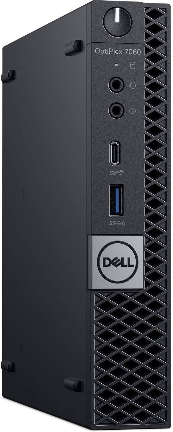 Dell Optiplex 7060 Micro Factor Desktop Computer Intel Core i5-8600T 16GB DDR4 256 GB SSD Windows 10 Pro G636