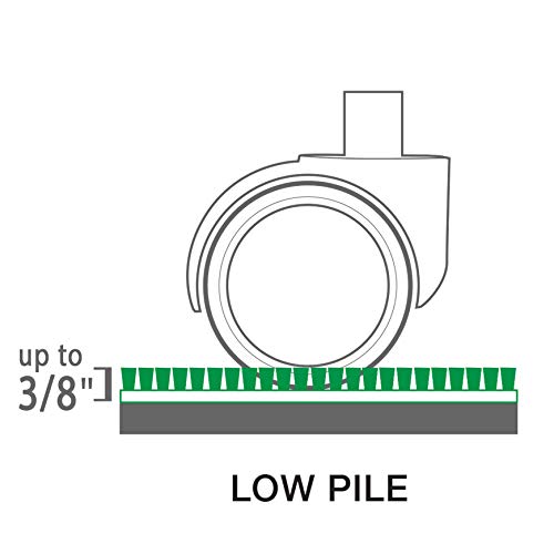 46" x 60" Chair Mat for Low Pile Carpet N94176