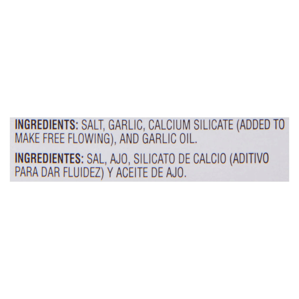 41.25 Oz Garlic Salt F6718