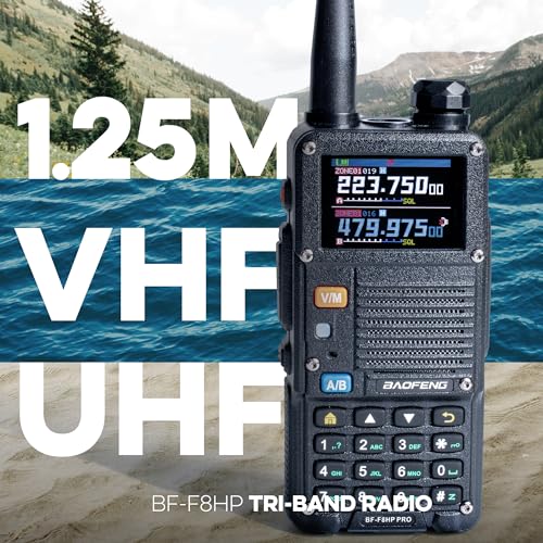 10 W Tri-Band Two-Way Radio with USB-C Rechargeable Battery A374