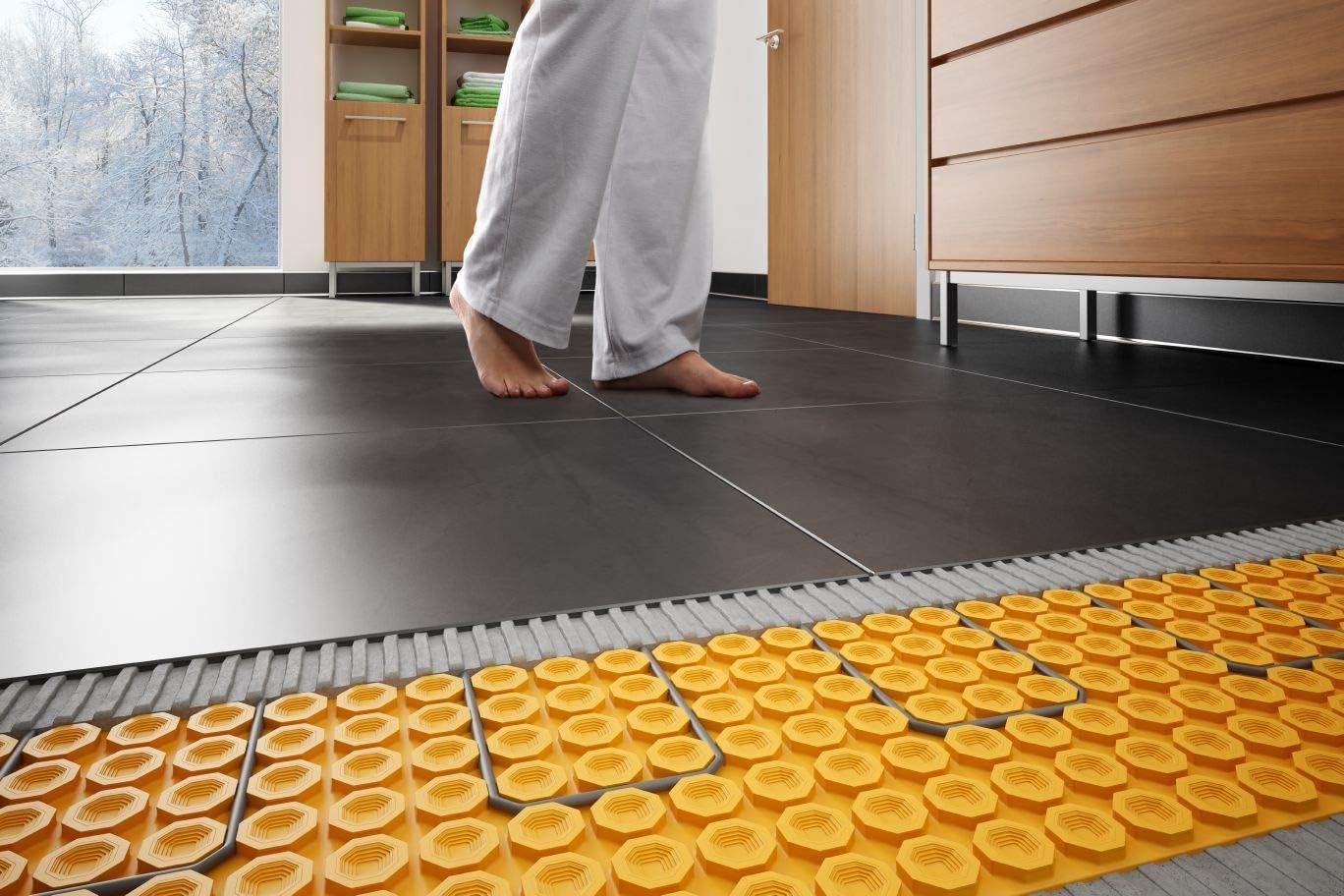 Floor Heating Kit 64 Square Feet H4324