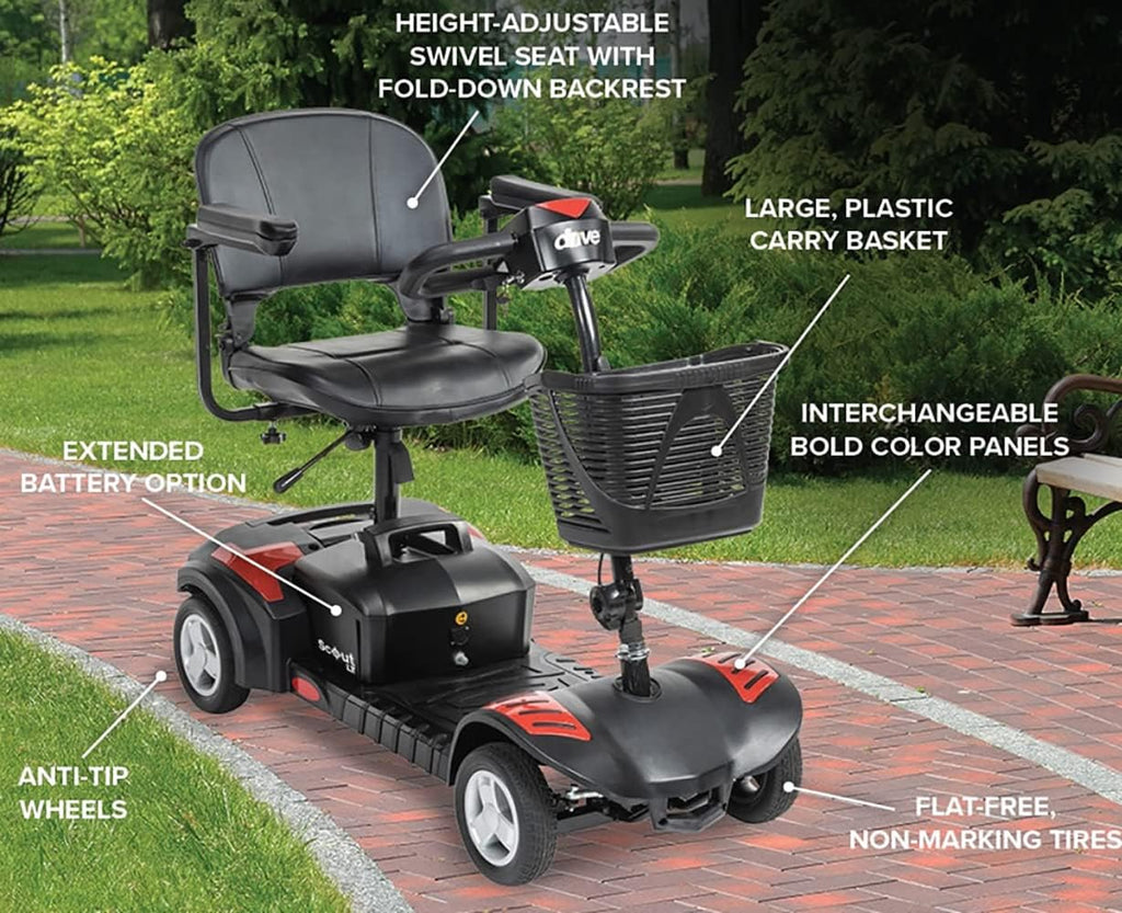 Scout 4 LT Travel Power Mobility Scooter X3763