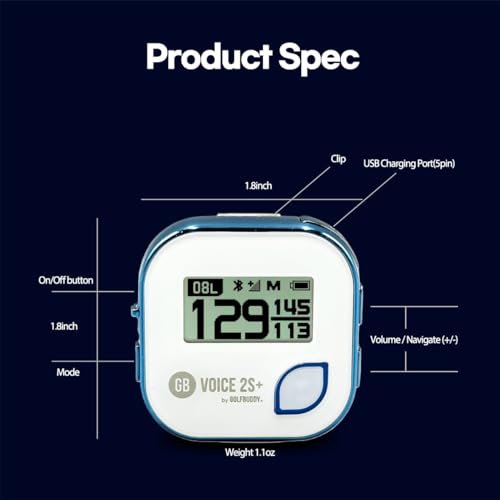 Blue Talking GPS Rangefinder with Slope Mode C338380