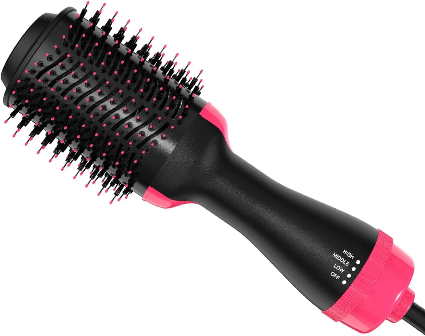 4 in 1 Hair Dryer Brush with Ceramic Titanium Barrel A9568