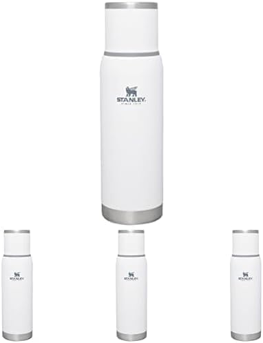 25 oz Insulated Stainless Steel Vacuum Bottle with Leakproof Cup Lid R146571