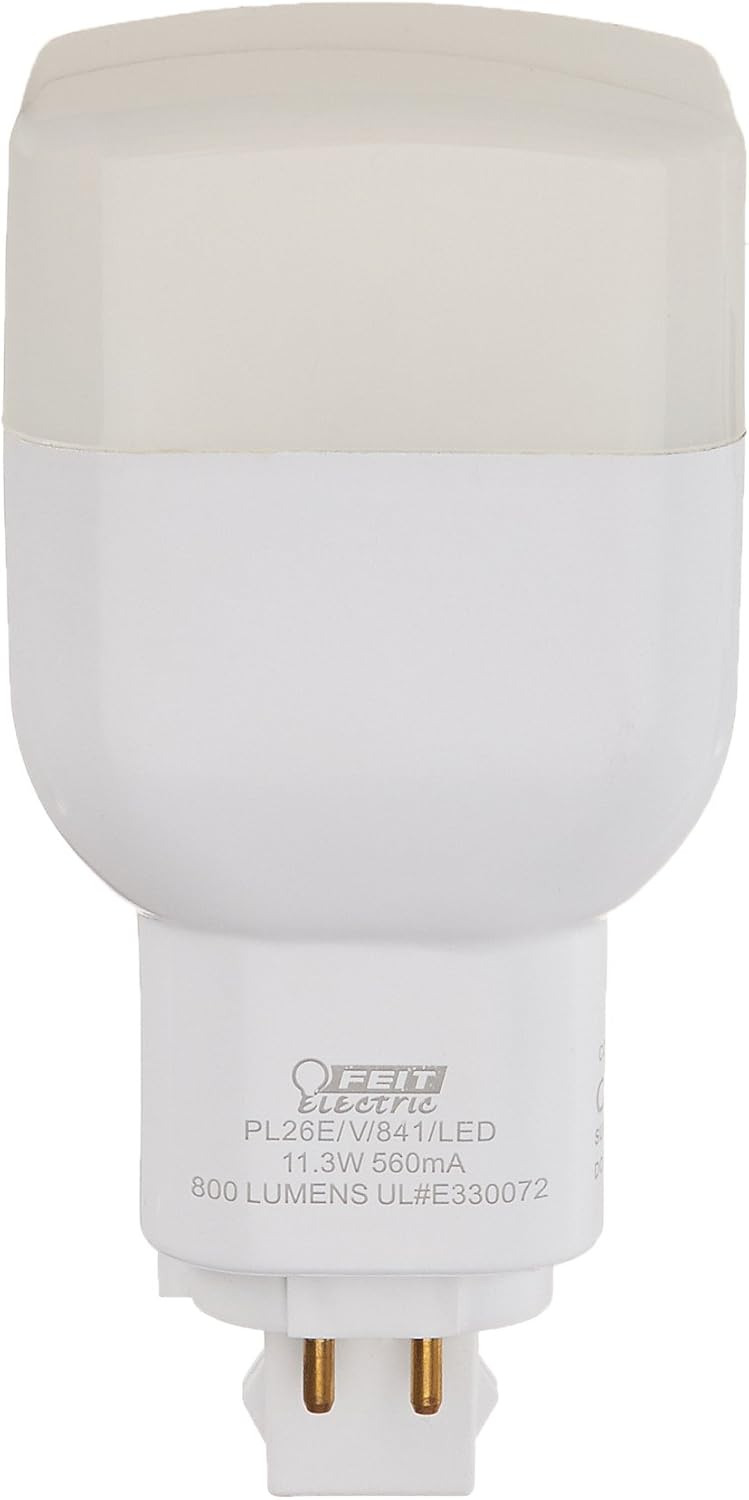 LED PL Vertical Recessed, 800 lm, 26W Equivalent, GX24Q-3 Base, 4100k N87368