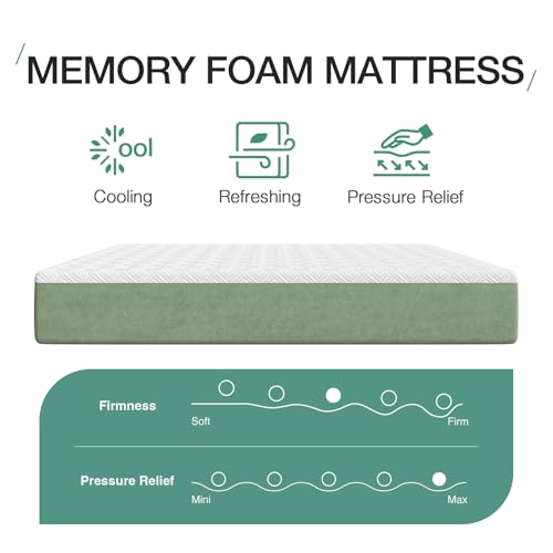 12 Inch Gel Memory Foam Twin Mattress J6367