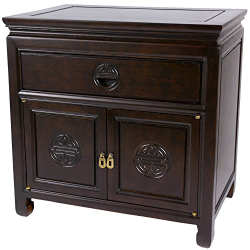 Dark Rosewood Bedside Cabinet U835377