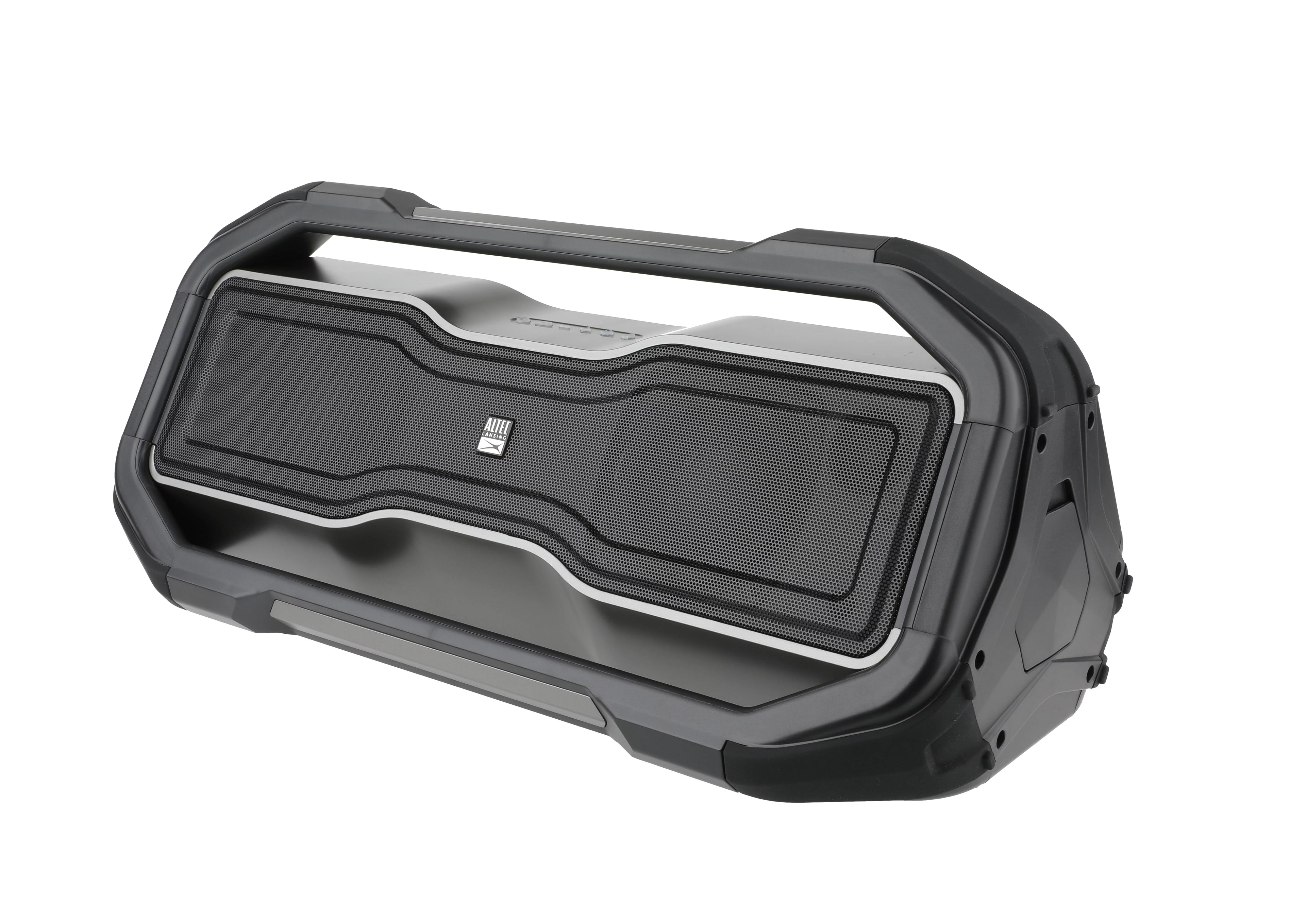 Metallic Gray Portable Wireless Bluetooth Speaker T9778