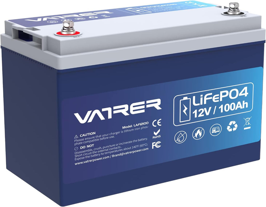 12V 200AH Lithium Iron LiFePO4 Deep Cycle Battery with 200A BMS A997869