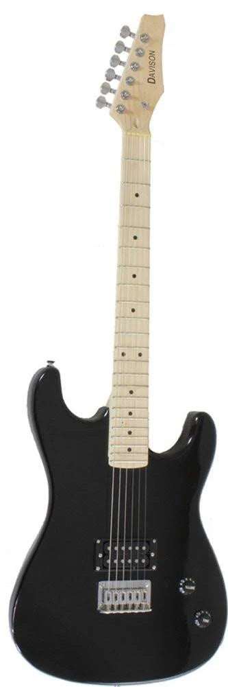 Black Electric Guitar with Amp and Case L40879