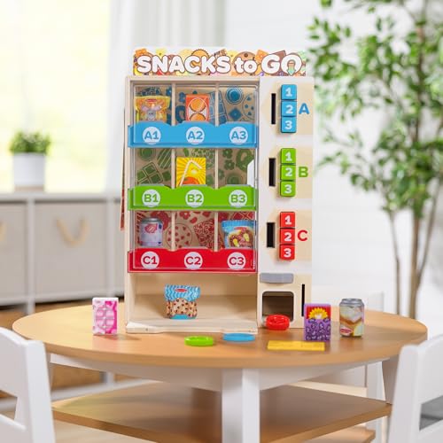 Wooden Vending Machine Play Set Y461371