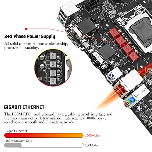 Micro-ATX Motherboard with DDR3, PCIe 3.0, M.2, SATA 6Gb/s, Gigabit LAN Q136890
