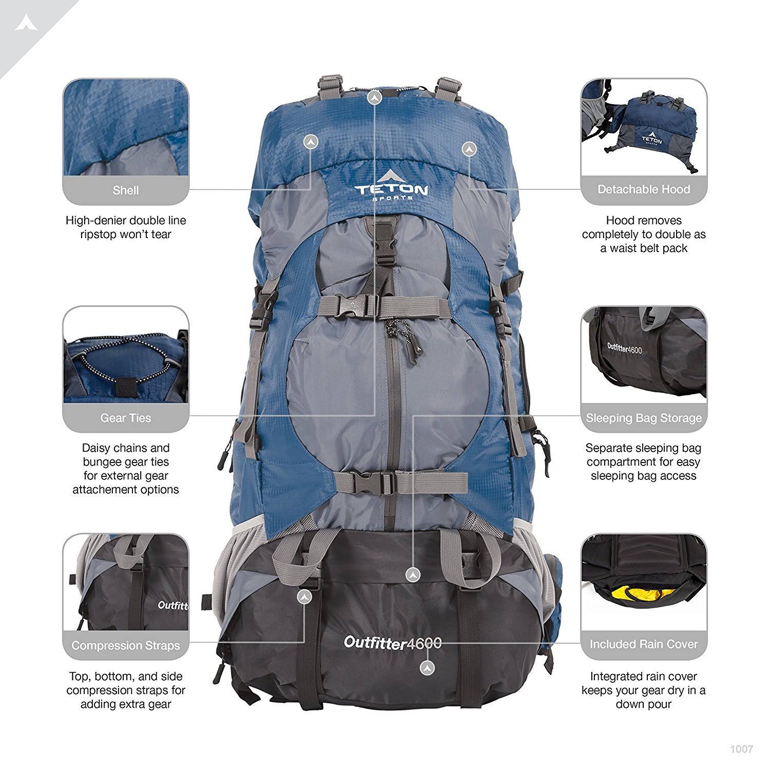 Ultralight Internal Frame Backpack Q482