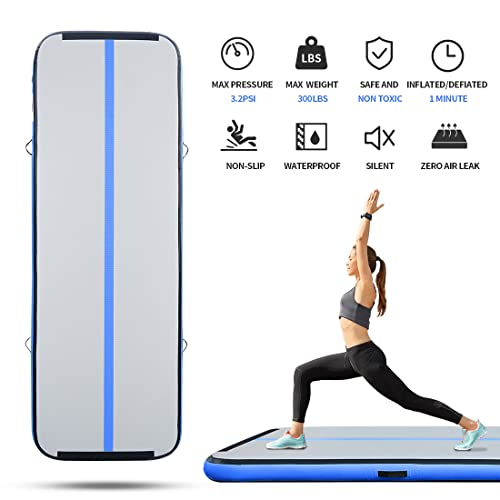 10ft/13ft/16ft/20ft Inflatable Gymnastics Mat with Electric Air Pump A170573