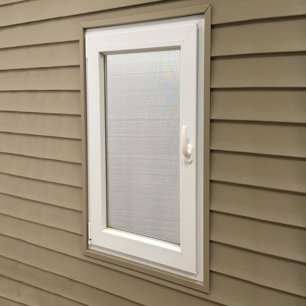 White 29.75 in. x 59.75 in. Vinyl Casement Window X948