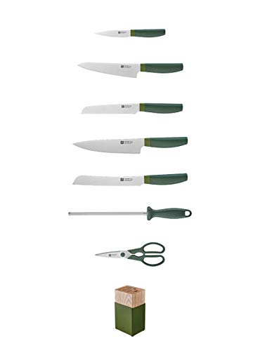 8-pc Knife Block Set - Grenada Orange W854014