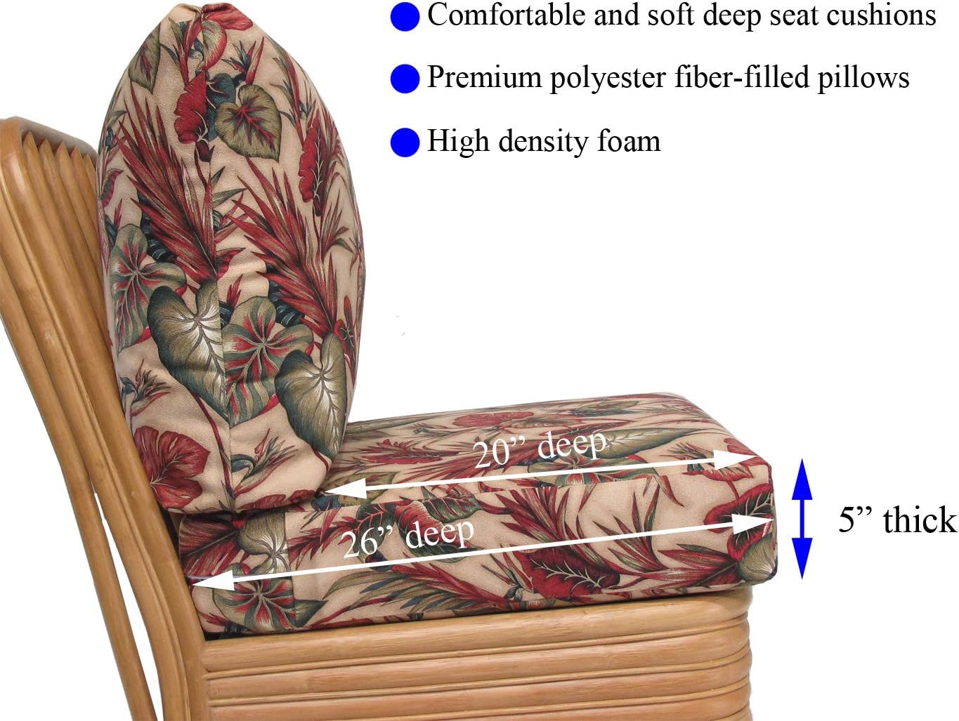 Rattan Loveseat V8500
