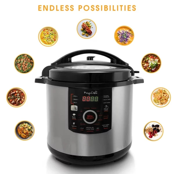 12-Quart Digital Pressure Cooker D98611