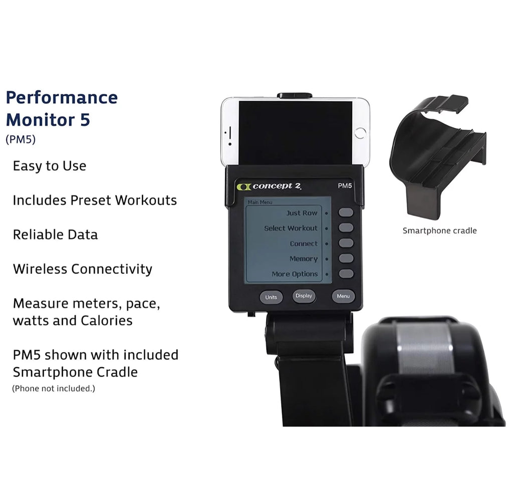 Indoor Rowing Machine with PM5 Performance Monitor G57402