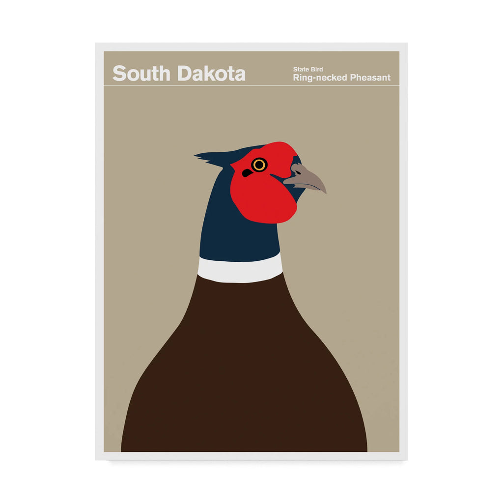 South Dakota Pheasant Canvas Art A5225