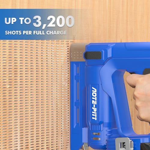 20V Cordless Brad Nailer 2 in 1 Staple Gun with 2.0Ah Battery and Charger G431