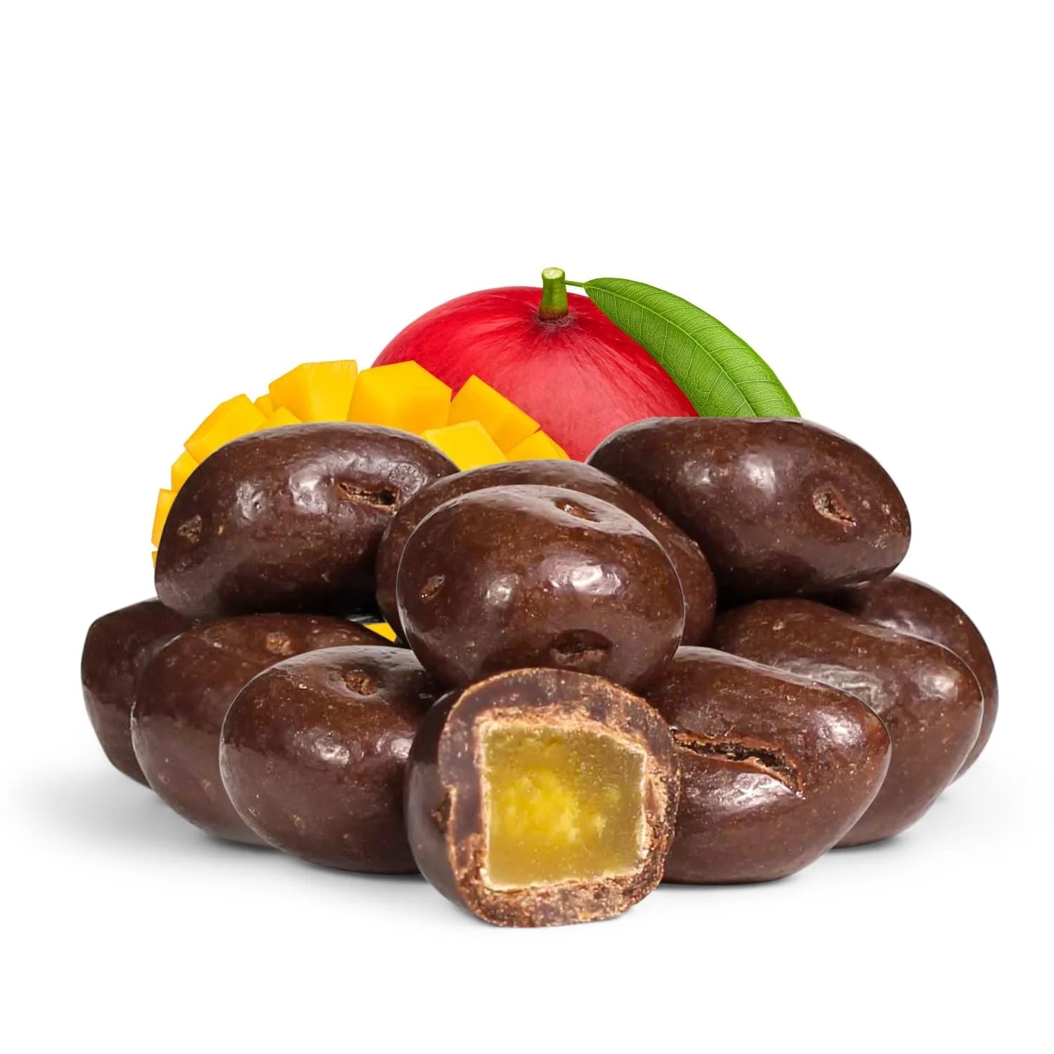 Milk Chocolate Covered Dried Mango, 60 OZ H1575