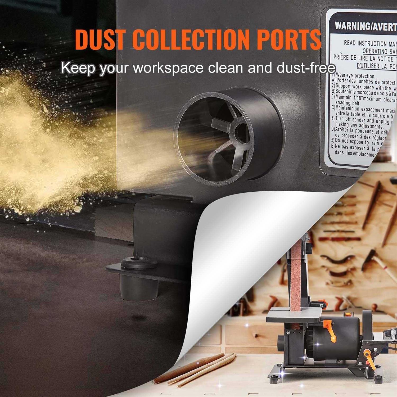 6 Disc and 4×36 Belt Sander Combo Bench Sander U457870