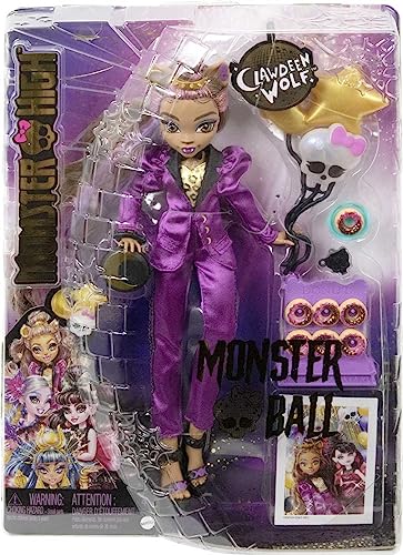 Monster High Doll with Party Dress and Accessories E440514