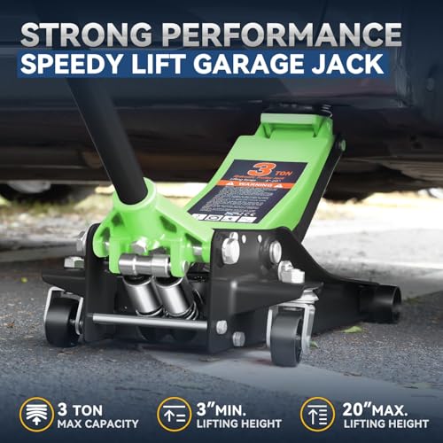 4 Ton Low Profile Steel Hydraulic Floor Jack L494