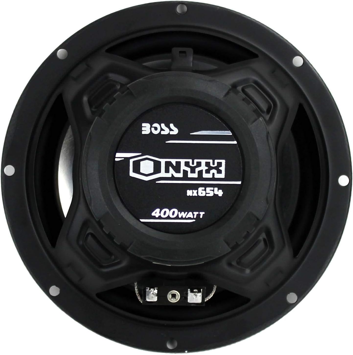 6.5" 4-Way Car Audio Coaxial Speakers, Black (6 Speakers) S6515