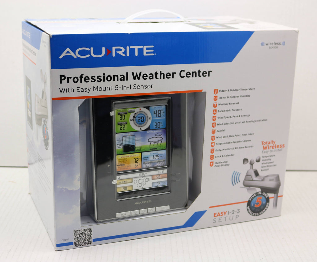 Professional Weather Center with 5-in-1 Sensor J77614