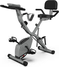Cement Grey 4 IN 1 Foldable Indoor Cycling Bike J8296