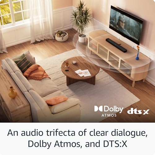 3.1 Channel Soundbar with built-in subwoofer and Dolby Atmos S84378